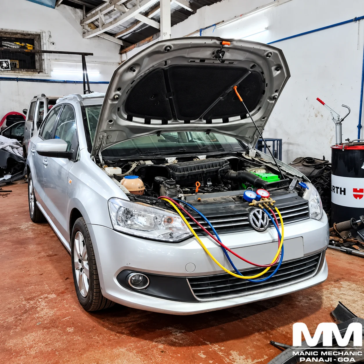 AC service and repair at Manic Mechanic Goa, photo 2