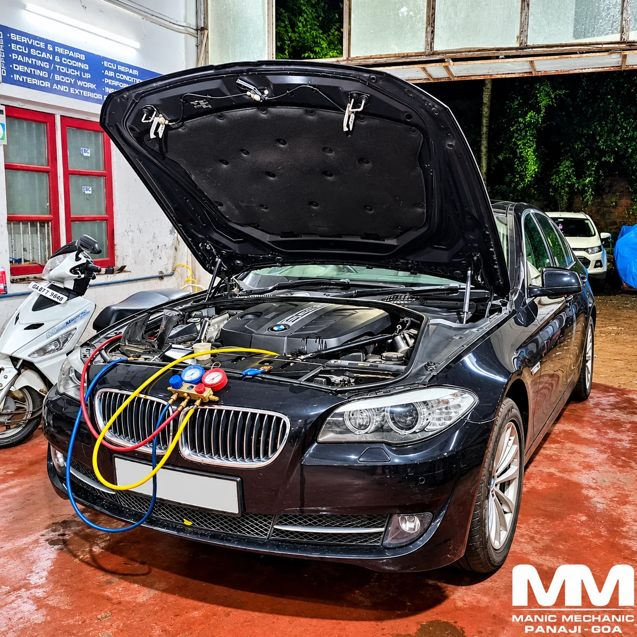 AC service and repair at Manic Mechanic Goa, photo 3