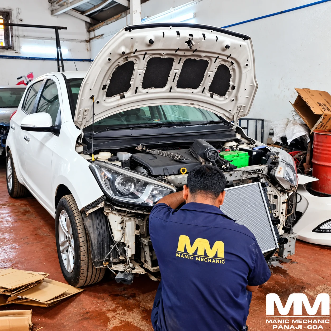 AC service and repair at Manic Mechanic Goa, photo 4