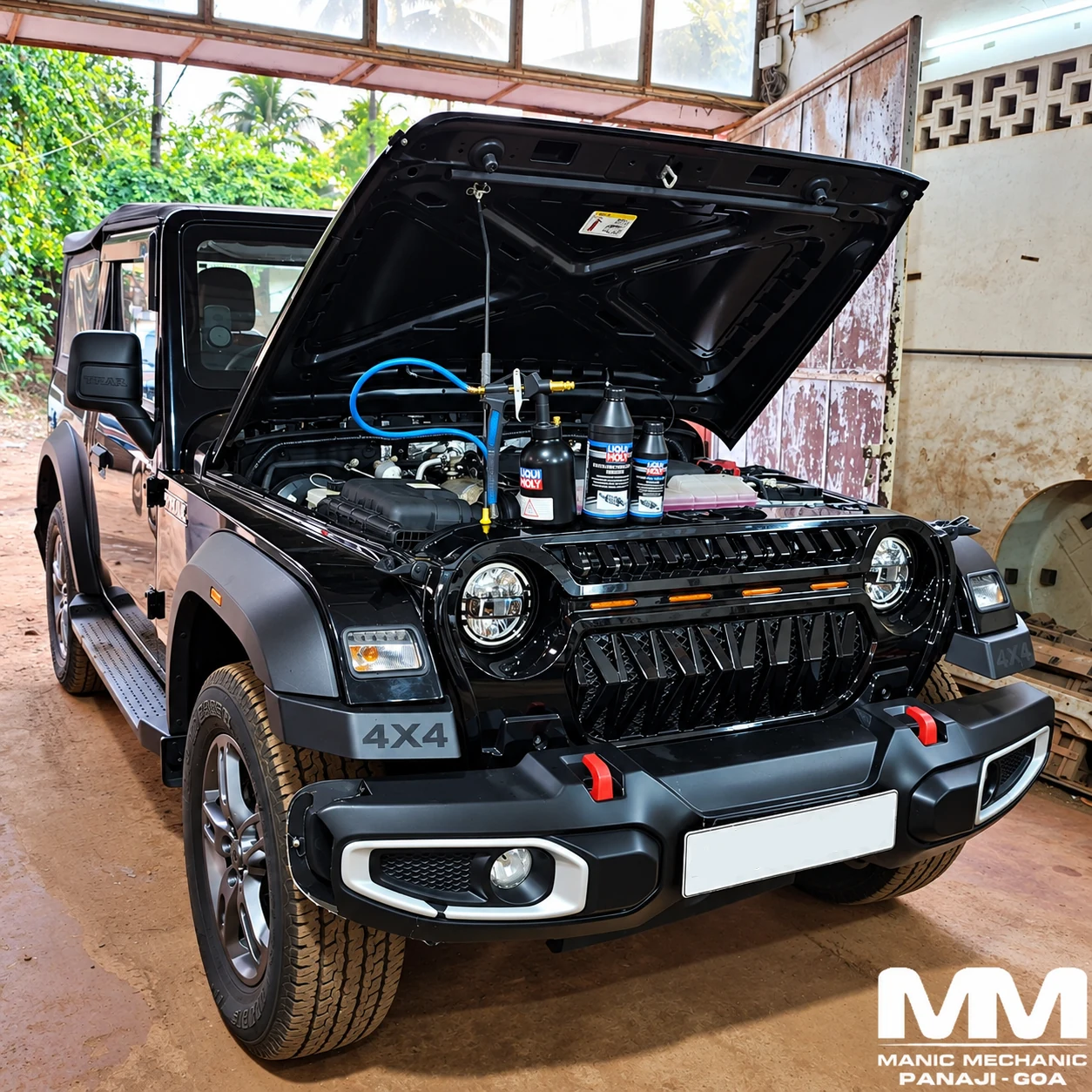 DPF cleaning work at Manic Mechanic Goa, photo 5